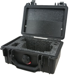 Hard Carrying Case custom designed for the Thermal-Eye X-150 pocket scope